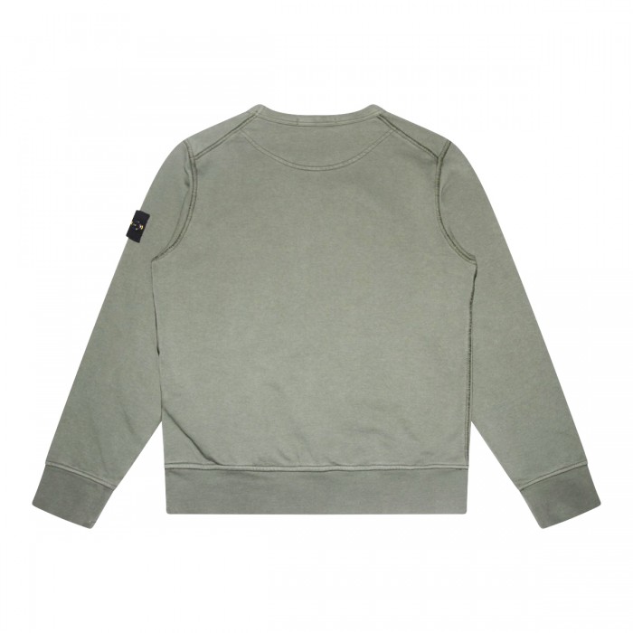 GREEN COTTON SWEATSHIRT 2