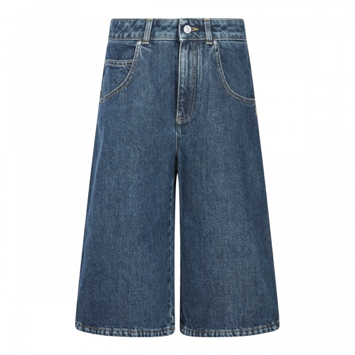 BLUE COTTON DENIM JEANS