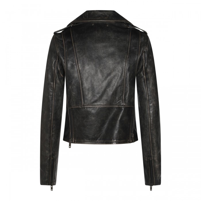 BLACK LEATHER JACKET 2