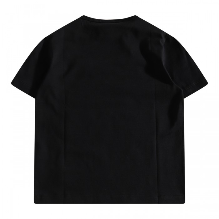 BLACK COTTON T-SHIRT 2