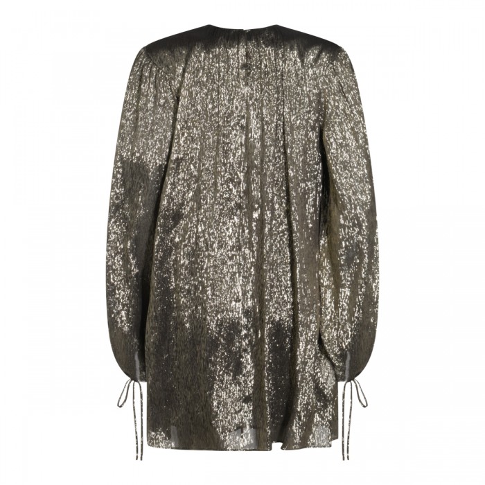 BLACK GOLD MINI DRESS 2