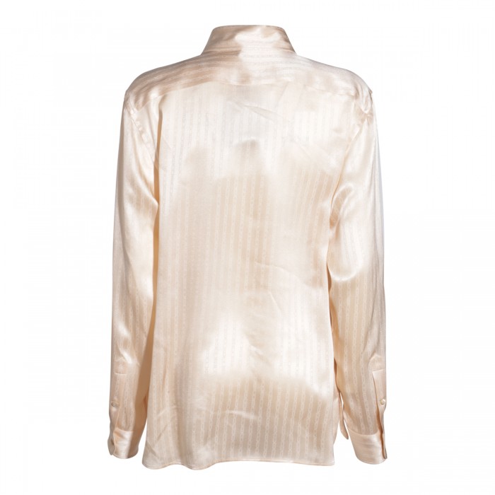 BEIGE SILK SHIRT 2