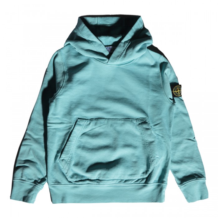 LIGHT BLUE COTTON SWEATSHIRT