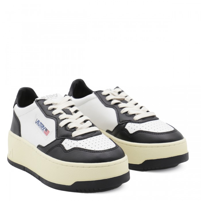 WHITE AND BLACK LEATHER... 2