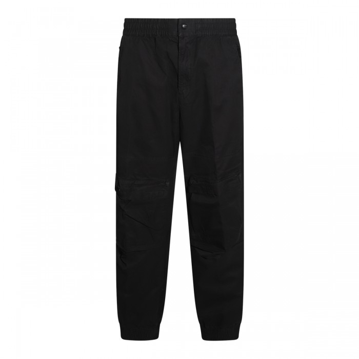 BLACK COTTON PANTS