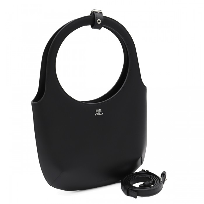 BLACK LEATHER HOLY TOP... 2