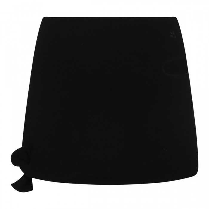 BLACK MINI SKIRT