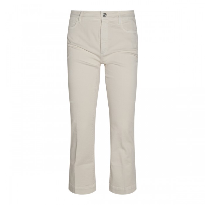 BEIGE COTTON NILLY JEANS