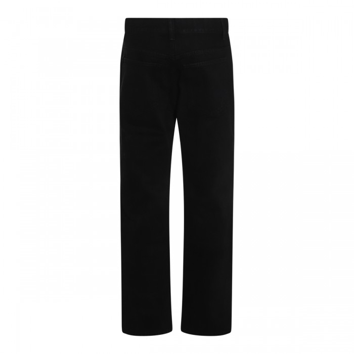 BLACK COTTON JEANS 2