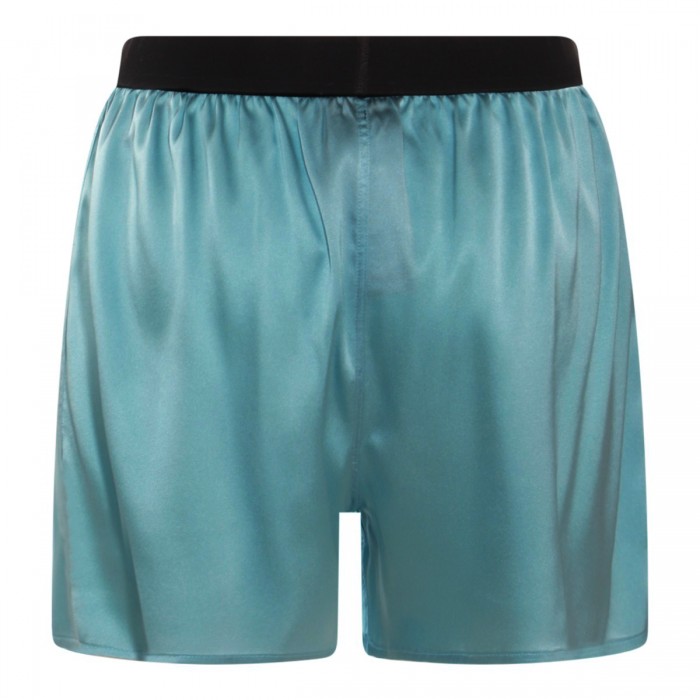 ショートパンツ TOM FORD LIGHT BLUE SILK SHORT LIGHT BLUE SILK SHORT