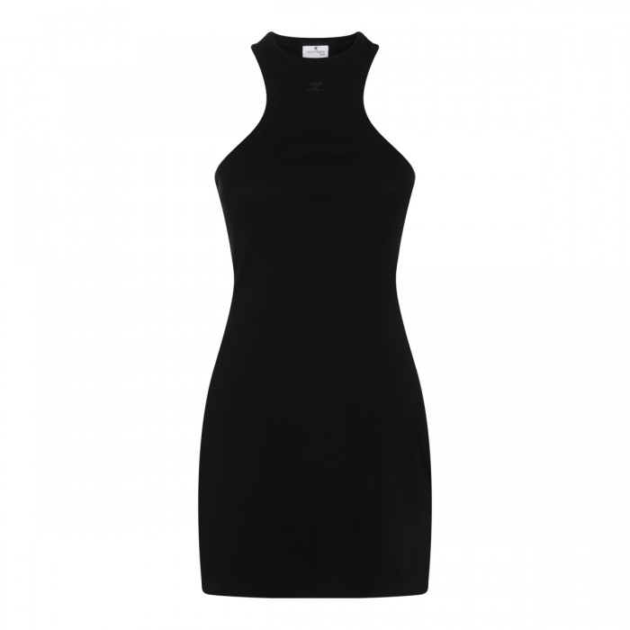 BLACK COTTON DRESS