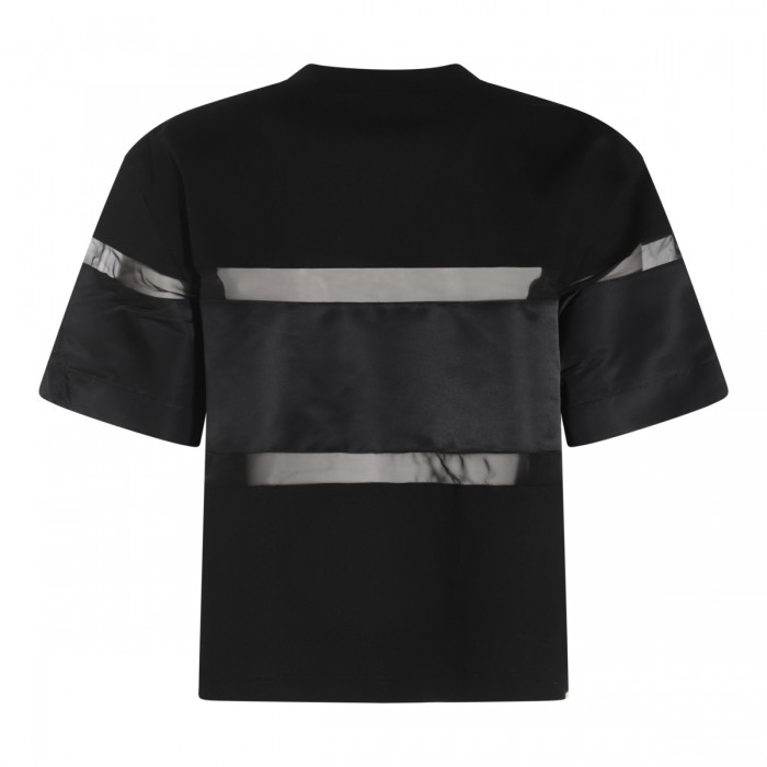 BLACK COTTON T-SHIRT 2