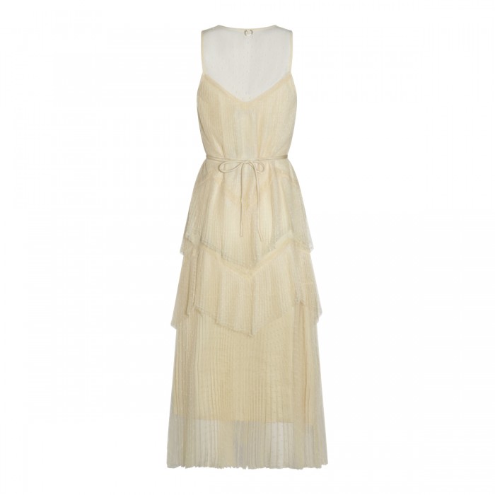 ワンピース VIVIENNE WESTWOOD GOLD TONE VISCOSE MAXI DRESS Vivienne Westwood Panther Maxi Dress | Gold | FARFETCH