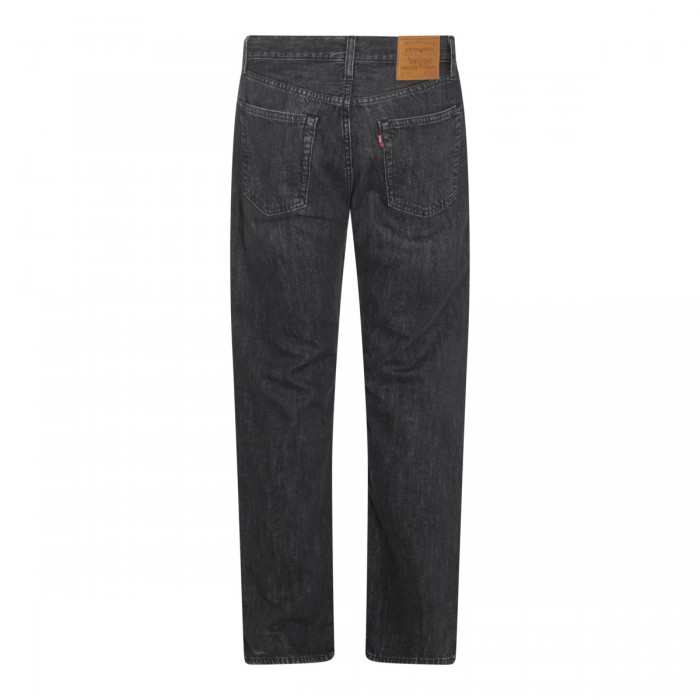 DARK GREY COTTON JEANS 2