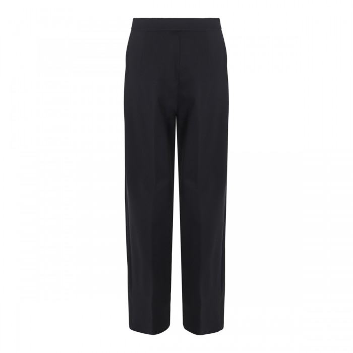 DARK BLUE ORCHE COTTON PANTS 2