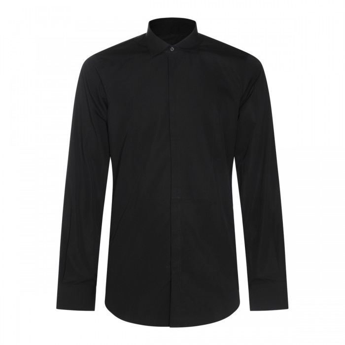 BLACK COTTON SHIRT