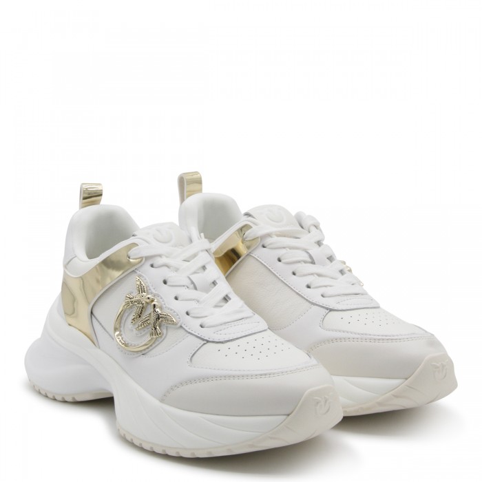 WHITE AND GOLD LEATHER... 2