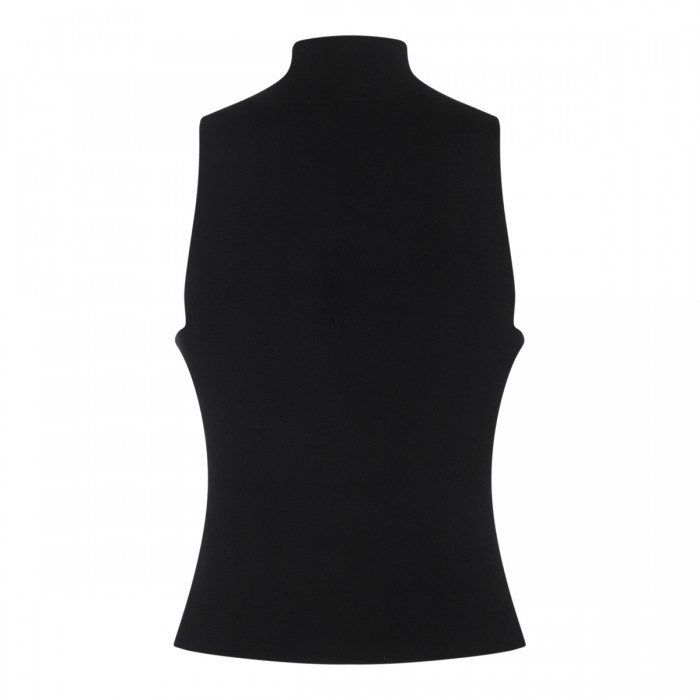 BLACK VISCOSE TOP 2