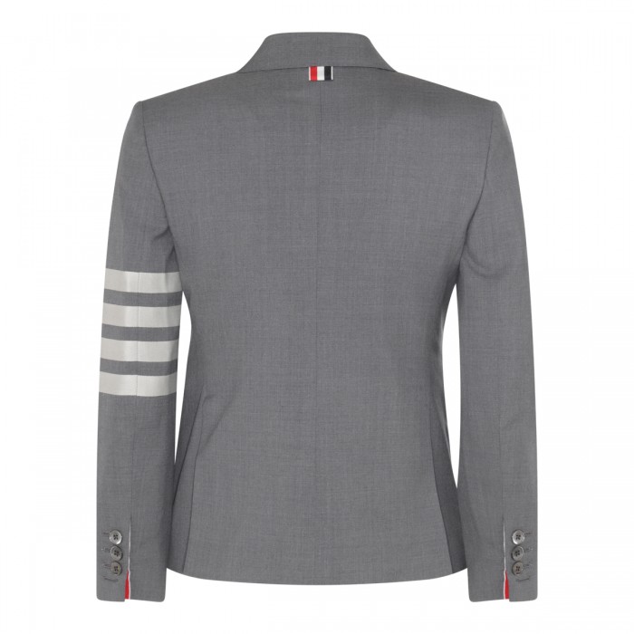 GREY WOOL BLAZER 2