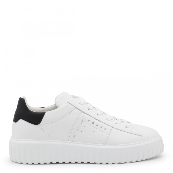 WHITE AND BLACK SNEAKERS