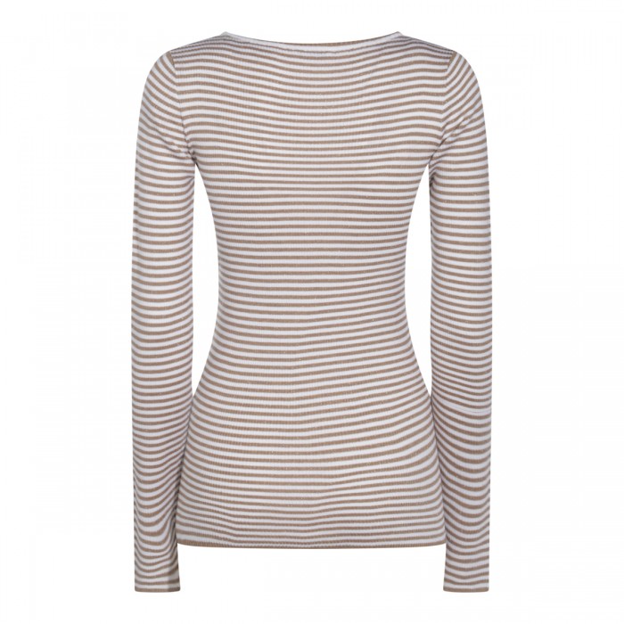 RED AND WHITE WOOL KNITWEAR 2