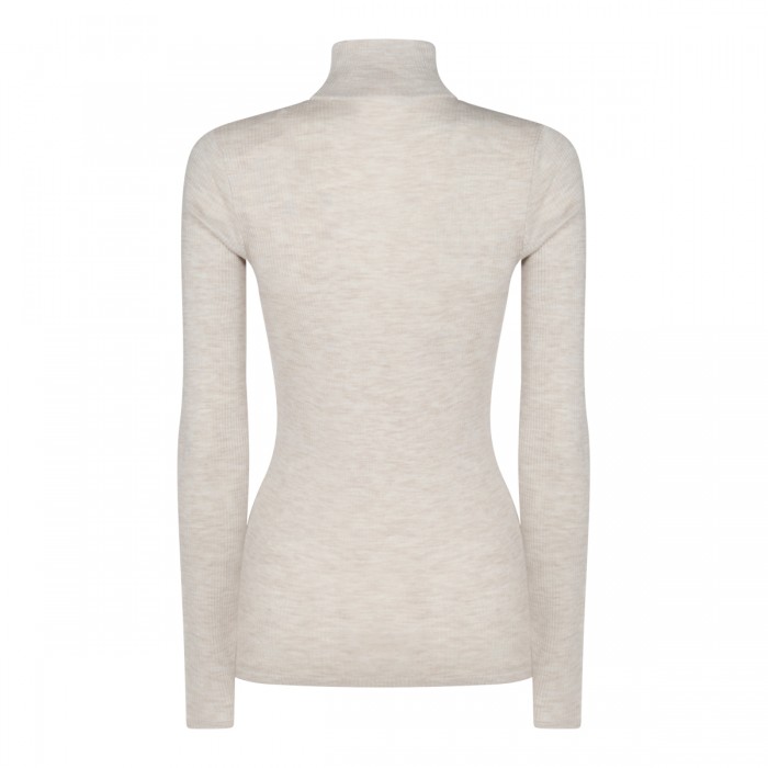 BEIGE WOOL KNITWEAR 2