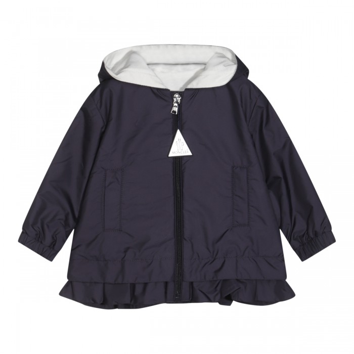 BLUE COTTON DOWN JACKET