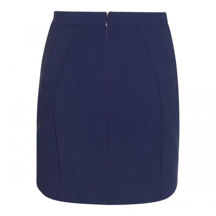 NAVY BLUE MINI SKIRT 2