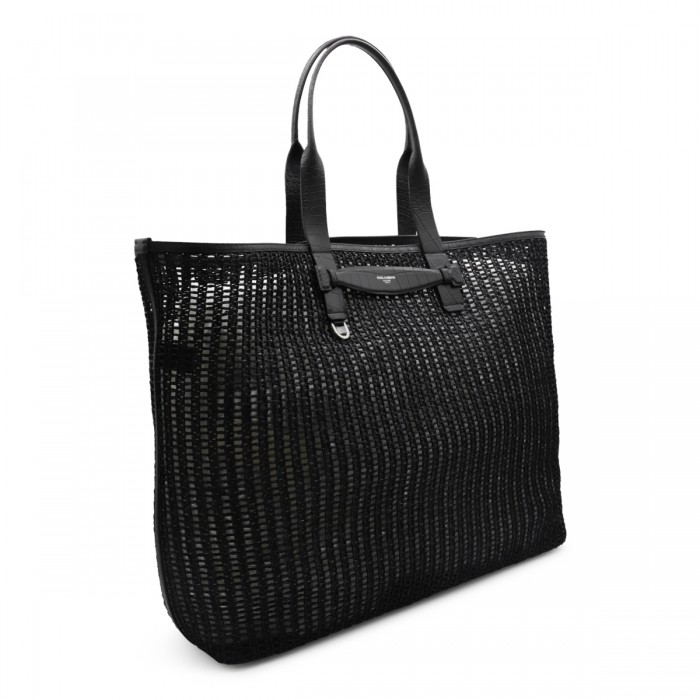 BLACK COTTON TOTES 2