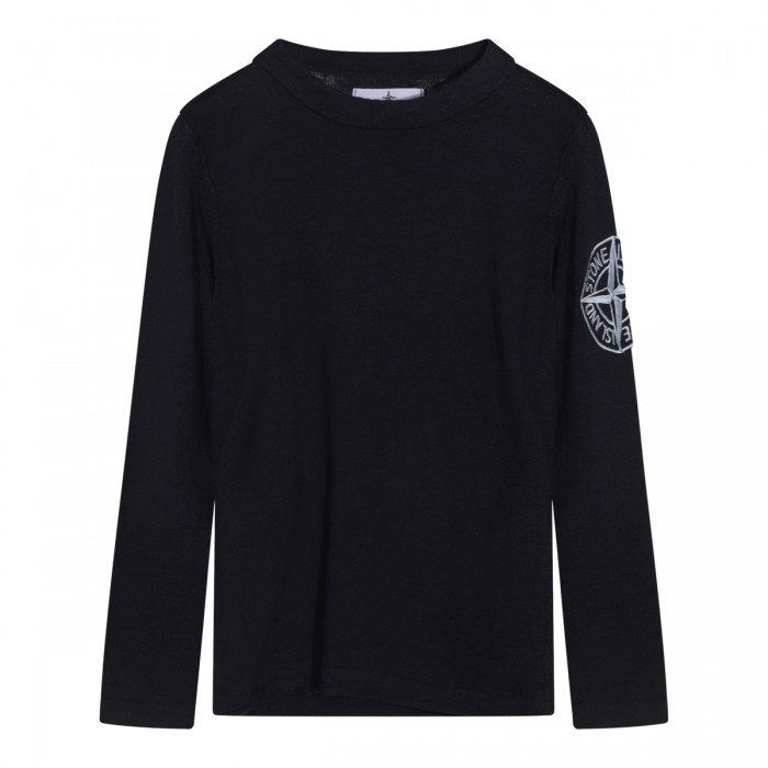 BLUE COTTON KNITWEAR