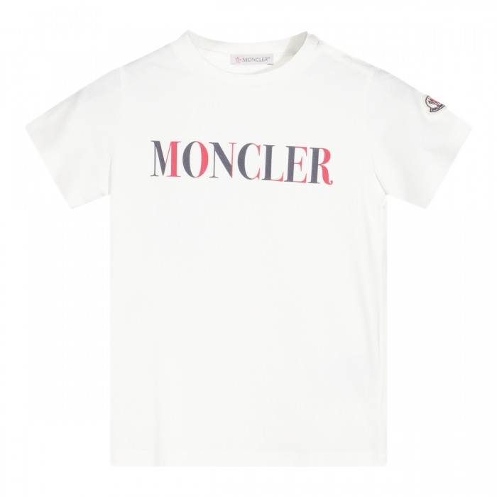 WHITE COTTON T-SHIRT