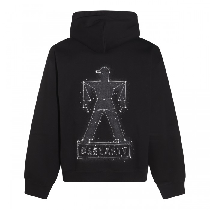 BLACK COTTON SWEATSHIRT 2