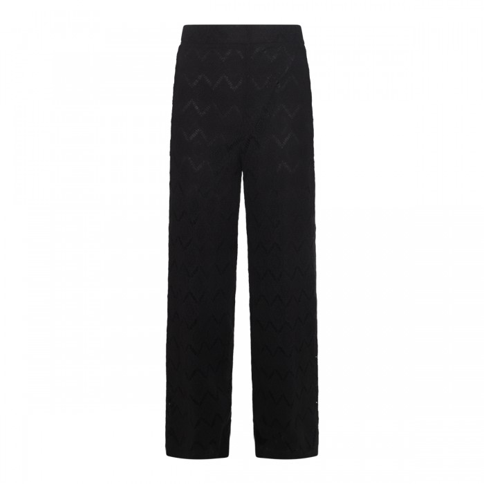 BLACK COTTON PANTS