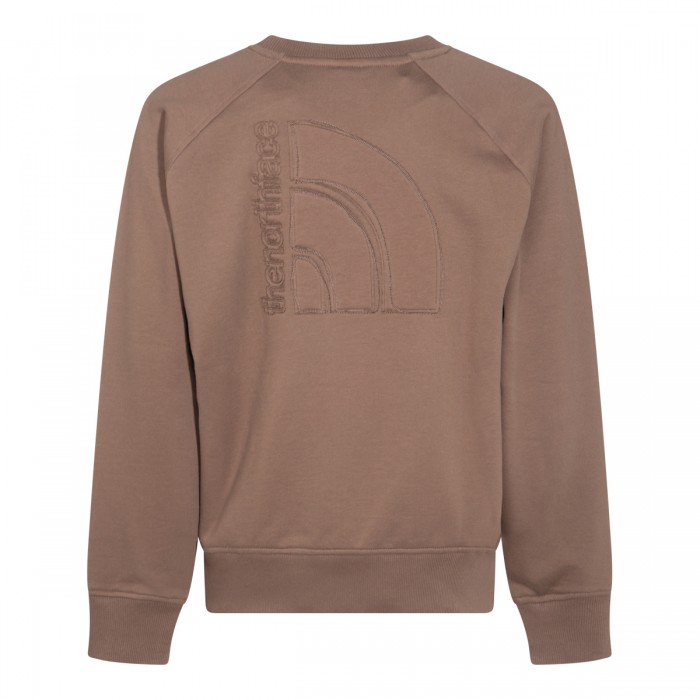 BROWN COTTON SWEATSHIRT 2