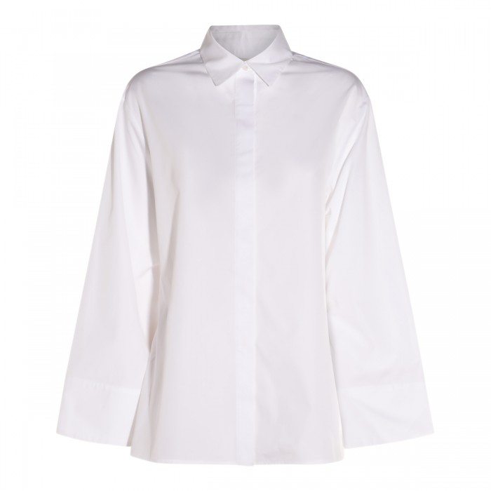 WHITE COTTON MARTE SHIRT