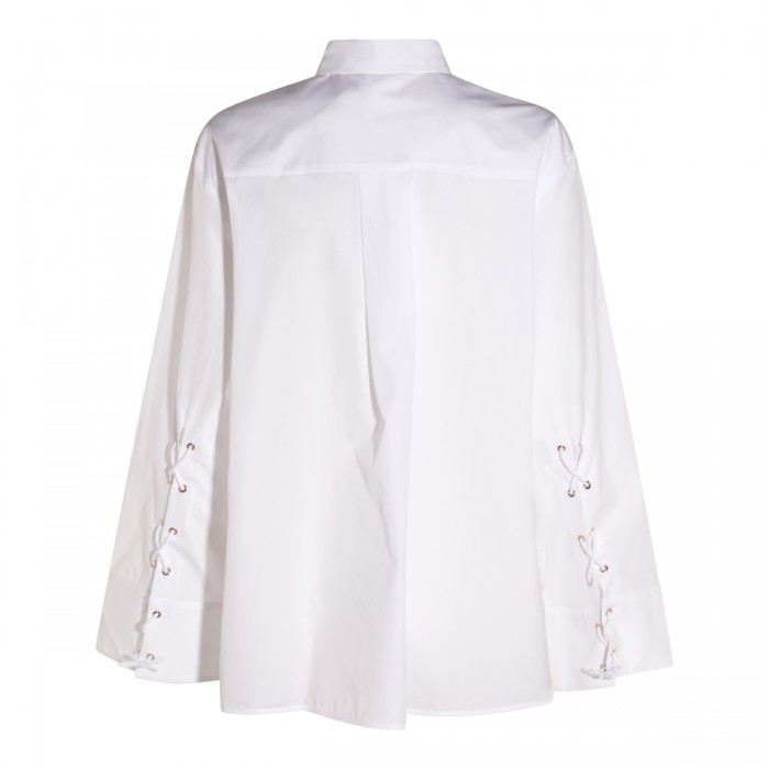 WHITE COTTON MARTE SHIRT 2