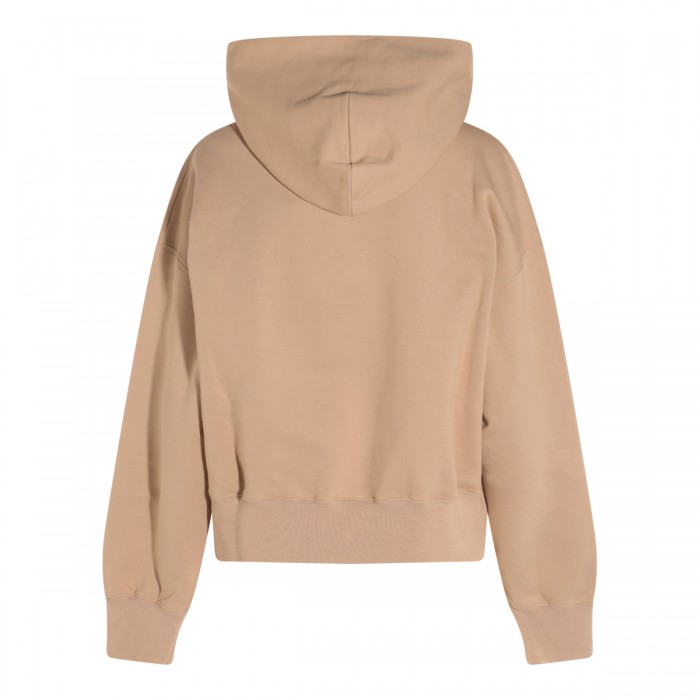 BEIGE COTTON SWEATSHIRT 2