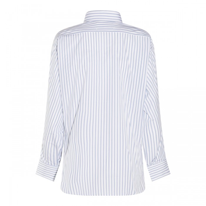 WHITE AND LIGHT BLUE COTTON... 2