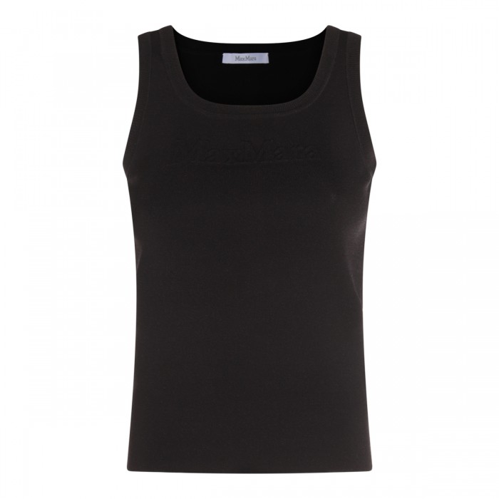 BLACK COTTON PENTOLA TOP