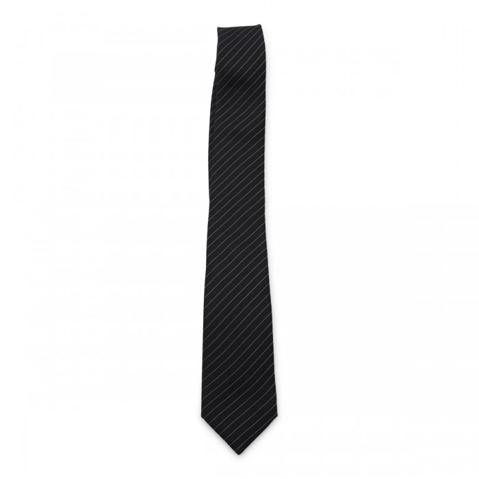 BLACK SILK TIE