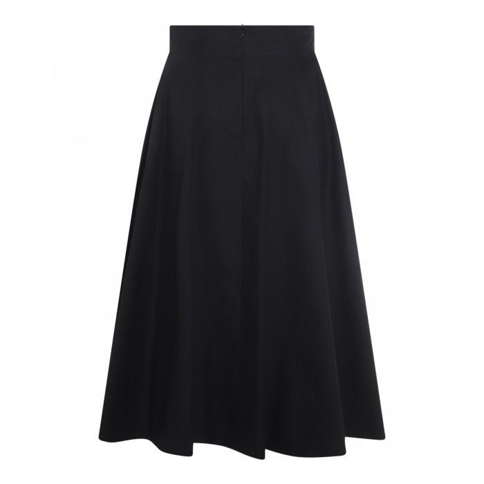 BLACK COTTON SKIRT 2