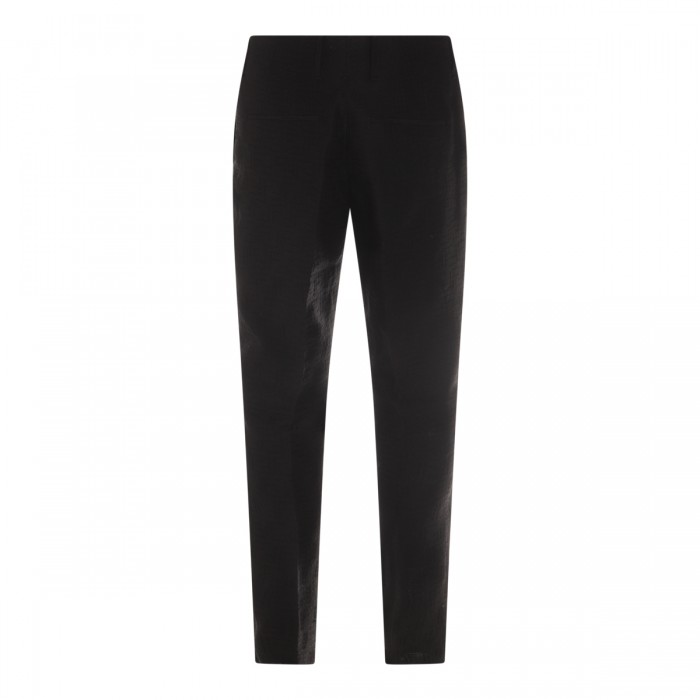 BLACK LINEN PANTS 2