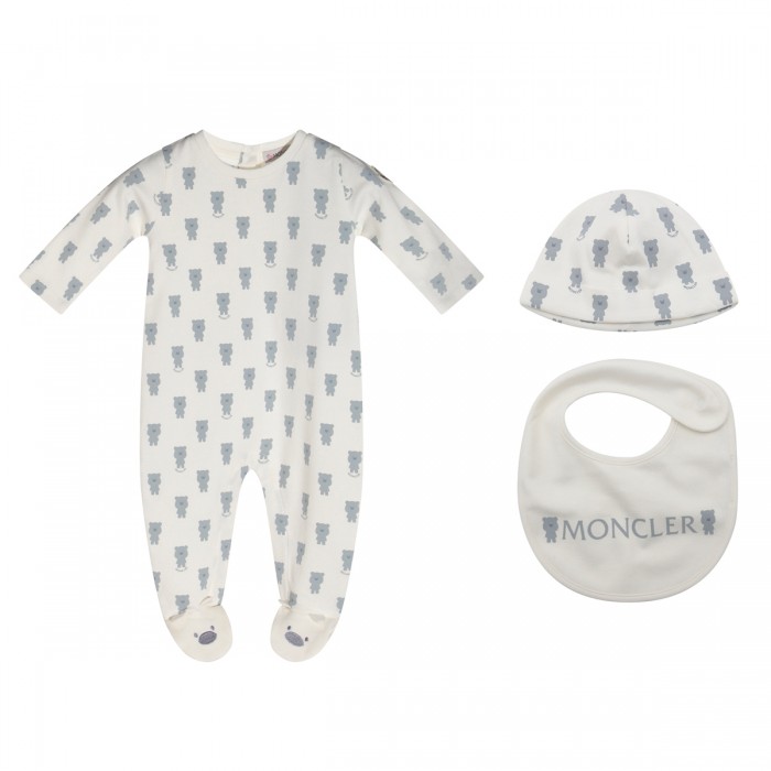 WHITE AND LIGHT BLUE JUMPSUIT