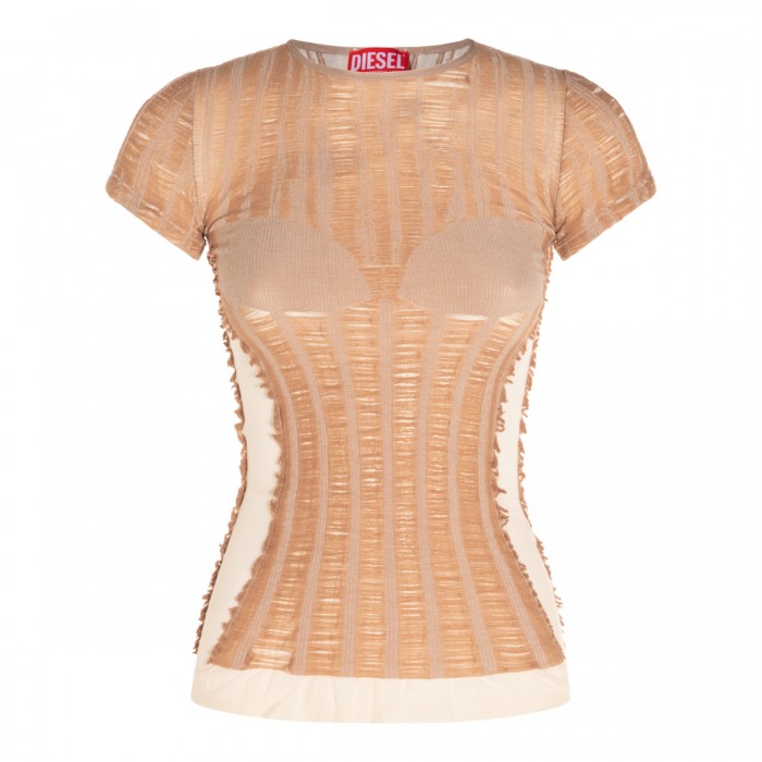 NUDE COTTON TOP