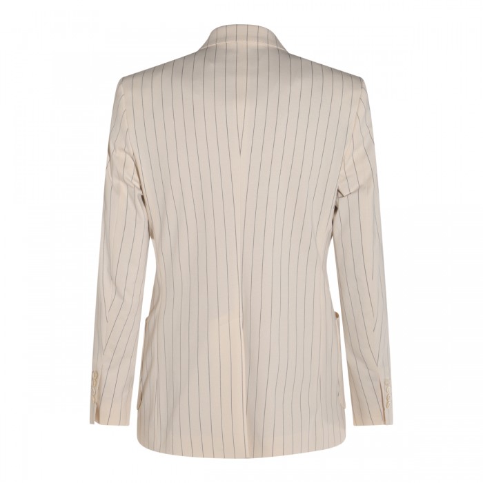 CREAM COTTON BLAZER 2