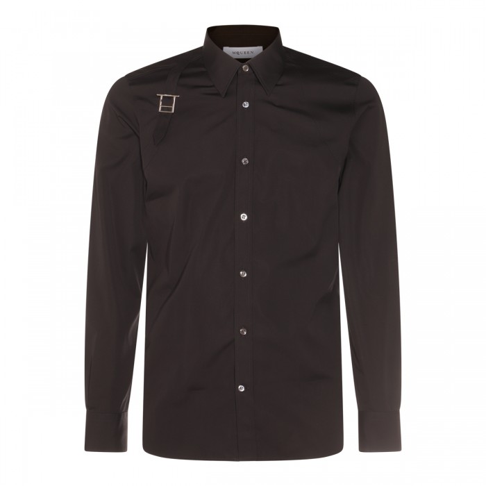 BLACK COTTON SHIRT