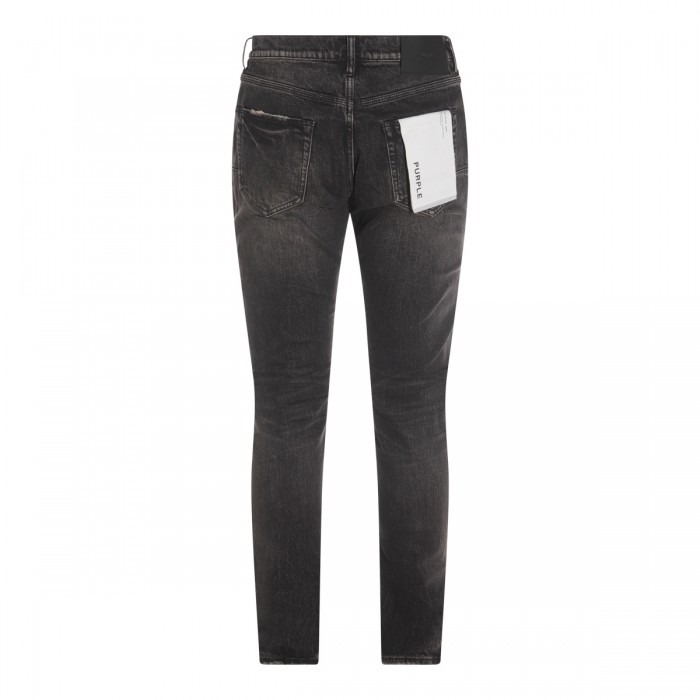 DARK GREY SKINNY TINTED JEANS 2
