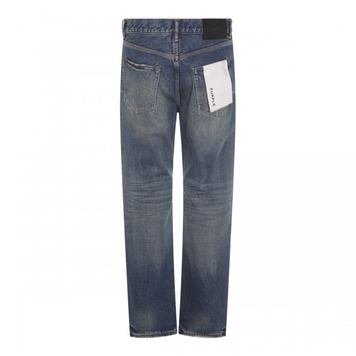DARK BLUE CALCIUM POWDER JEANS 2