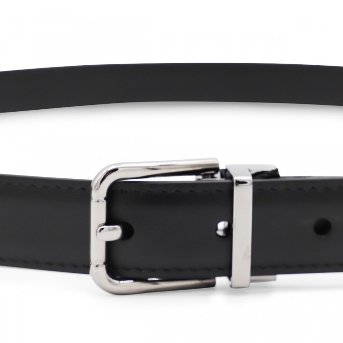 BLACK LEATHER BELT 2