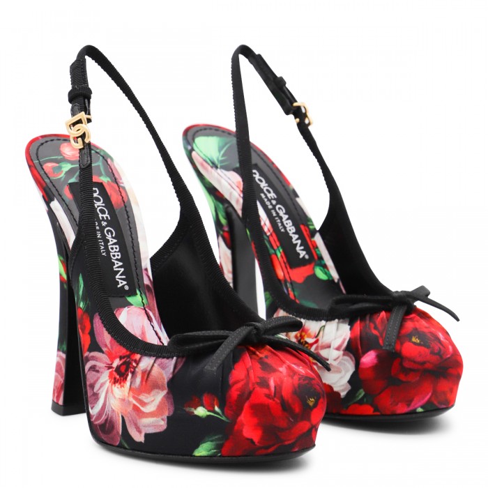 BLACK AND MULTICOLOR PUMPS 2